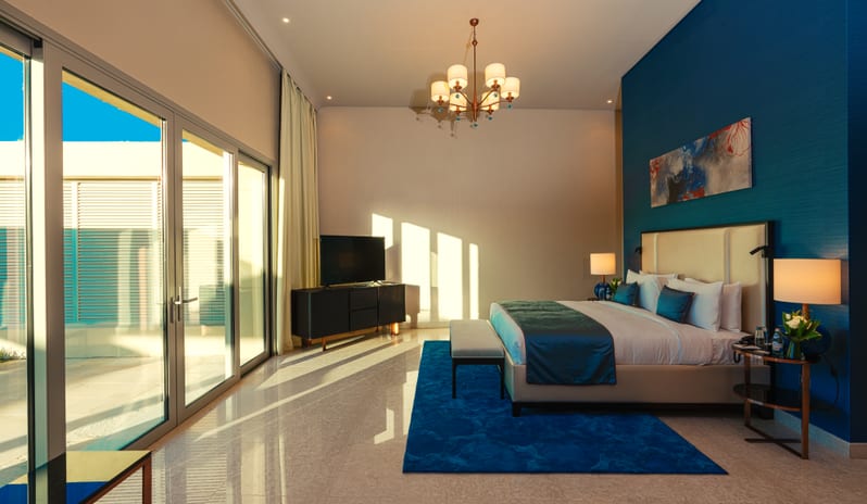 4BR Pool Suite Master Bedroom